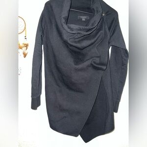 All Saints Black Cowl Neck Sweater size Small